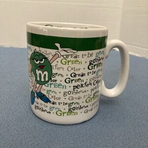 M&M's World Green "Gorgeous" 24oz Coffee/Tea/Soup & More Mug